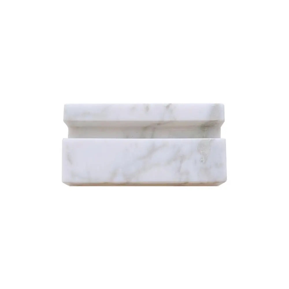Marble Business Card Holder Stable Support Thickened Mobile Phone Holder Elegant Desktop Card Stand Organizer Trade Shows Oasis Select