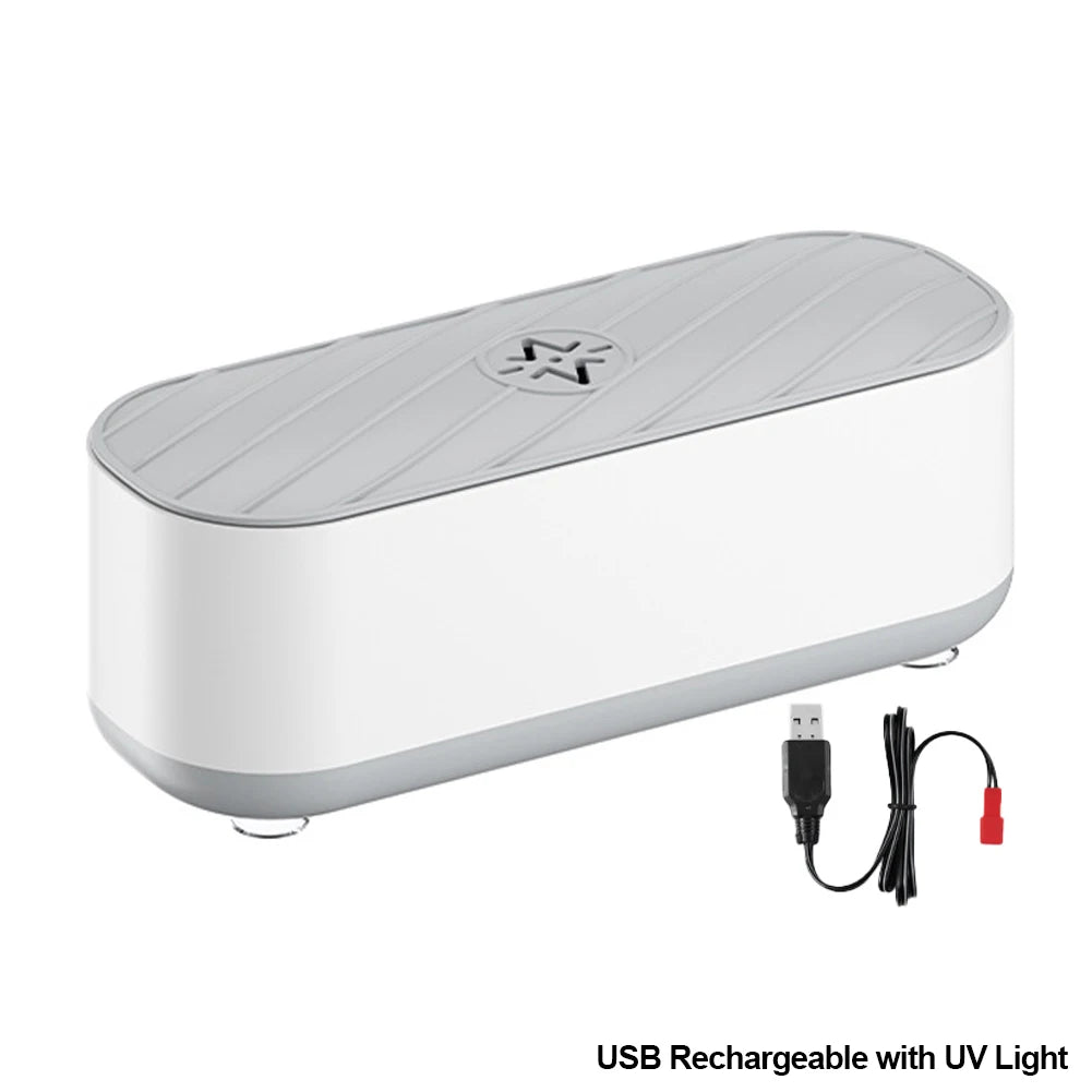 URGGU Ultrasonic Jewelry Cleaner – USB Rechargeable with UV