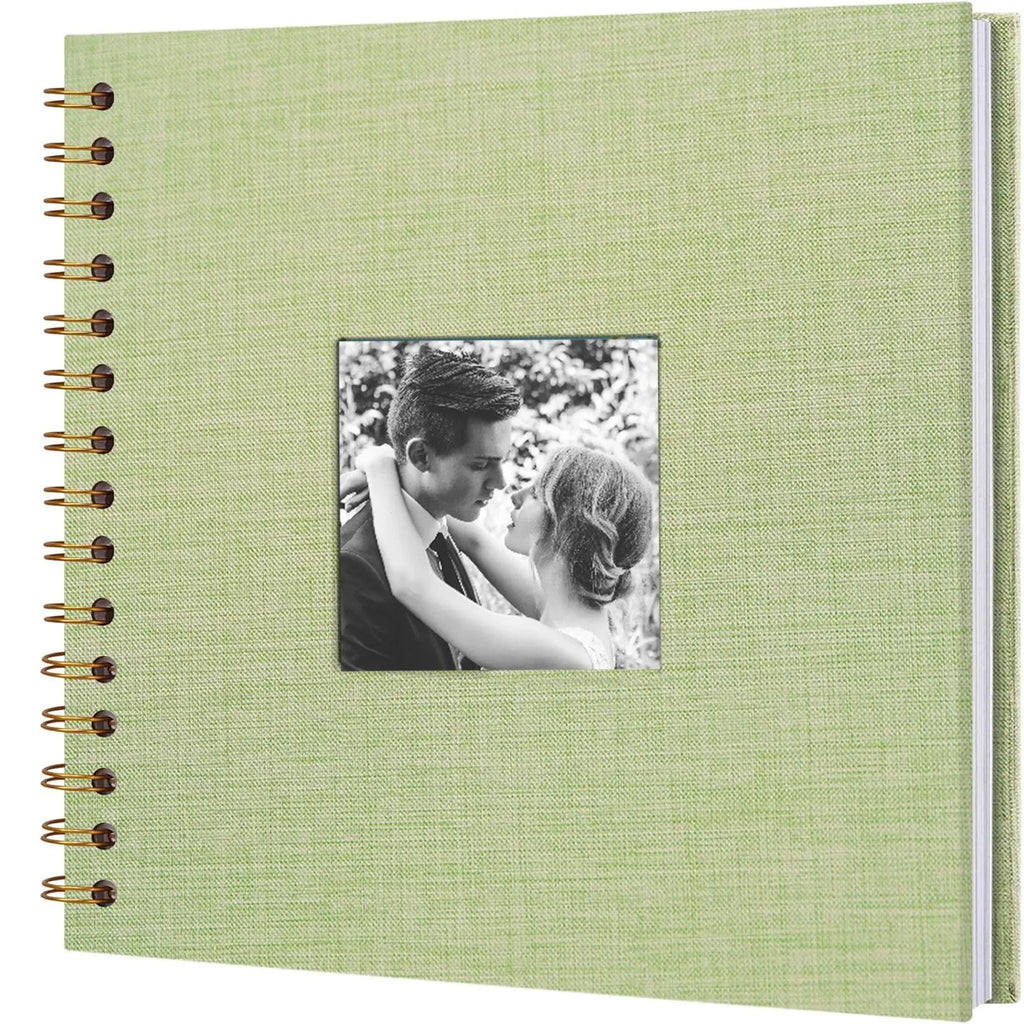Cross-border special supply Coil book DIY album Scrapbook DIY album Window opening manufacturer's handbook Oasis Select light green