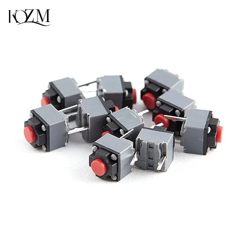 10pcs Kailh Silent Micro Switch 6×6×7.3mm | Mouse Button Repair