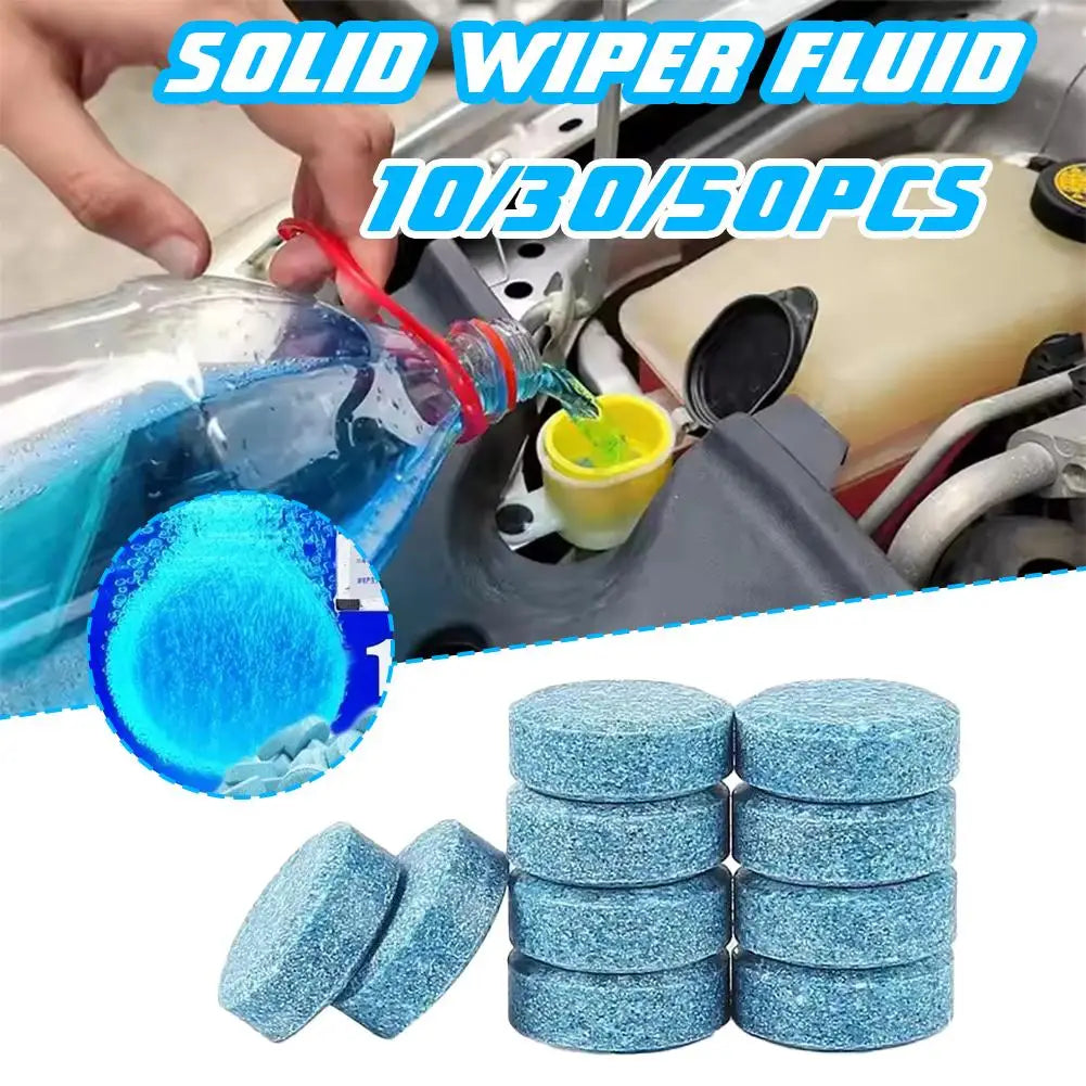 All-Season Car Windshield Washer Concentrated Clean Tablets Solid For Car Room Kitchen Window GlassToilet Cleaning Tablet Oasis Select