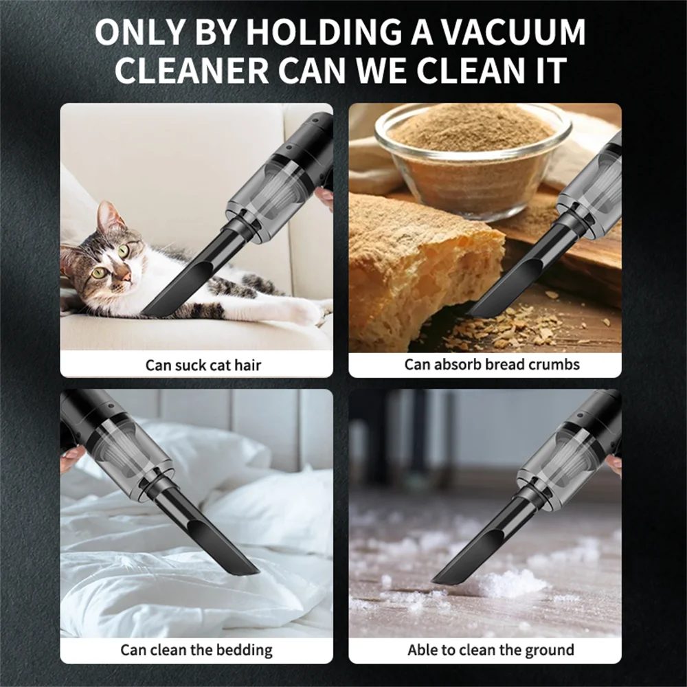 Portable Small Vacuum Cleaner For Multi Purpose Vehicles Small Household Pump Handheld Car Vacuum Cleaner Oasis Select