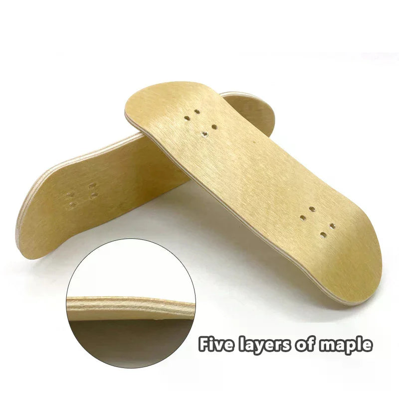 Finger Skateboard Maple Board 100*30mm Fingertip Creative Gift Finger Sports Board Oasis Select