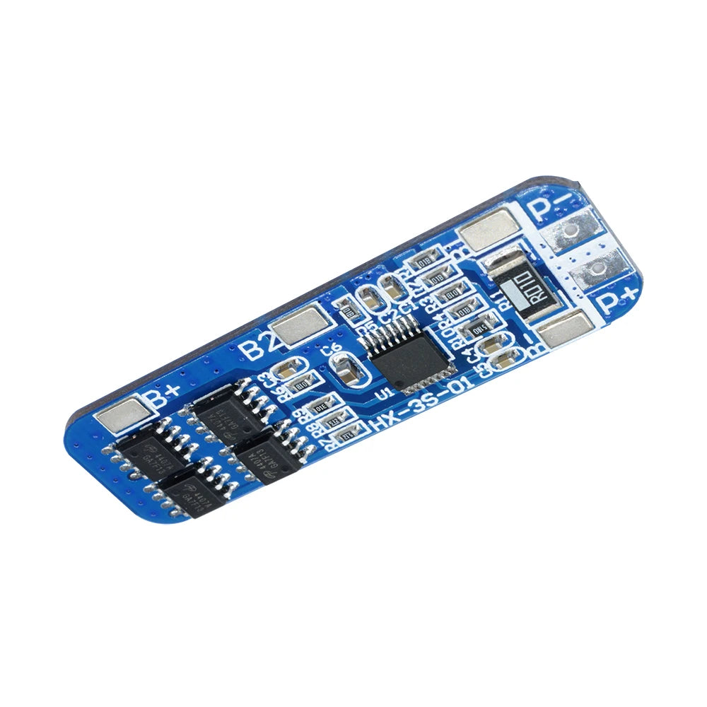 3S 12V 18650 10A BMS Charger Li-ion Lithium Battery Protection Board Circuit Board 10.8V 11.1V 12.6V Electric Oasis Select