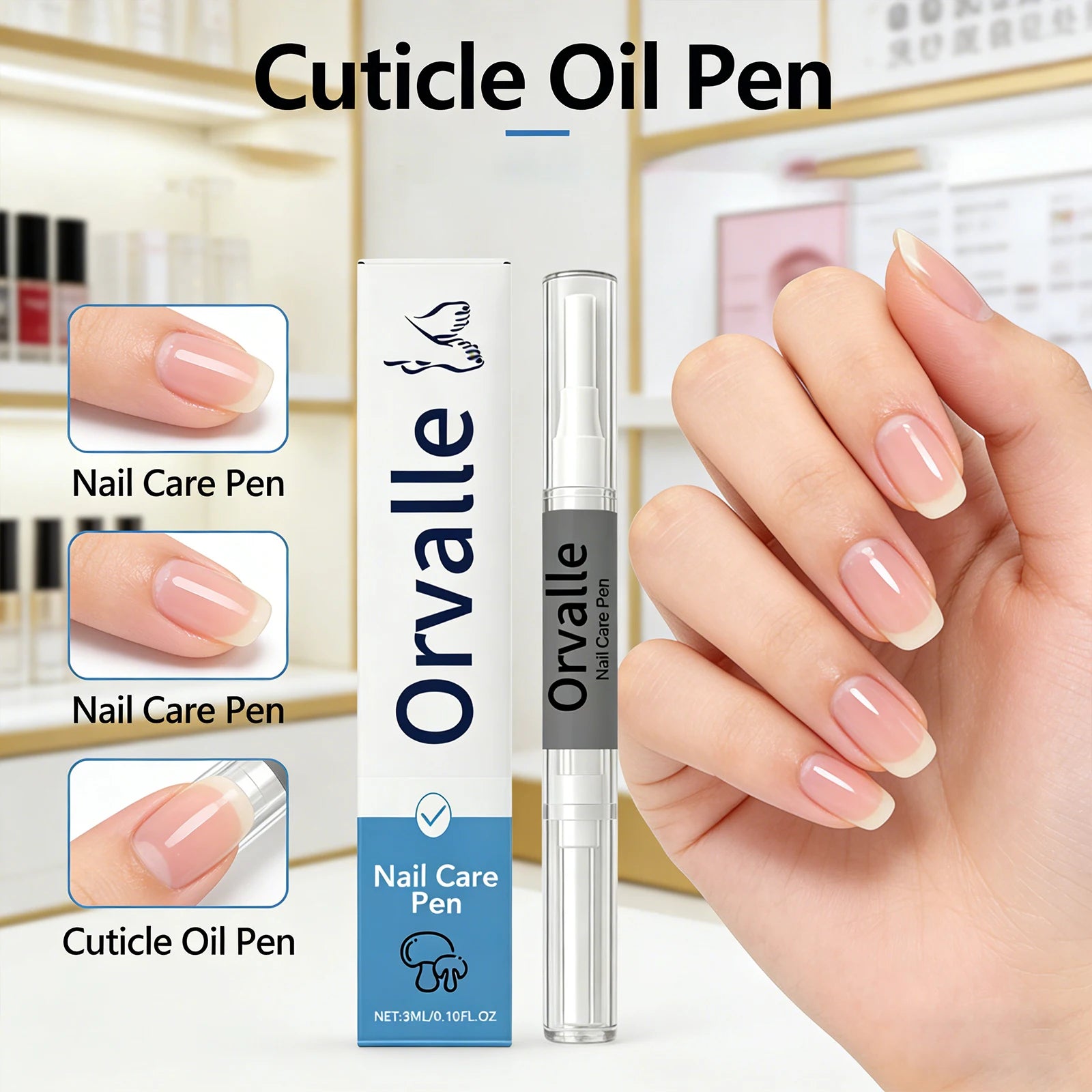 Cuticle Oil Pen – Nail Care Serum, Nourish & Hydrate 3ml Cuticle Oil Pen Oasis Select