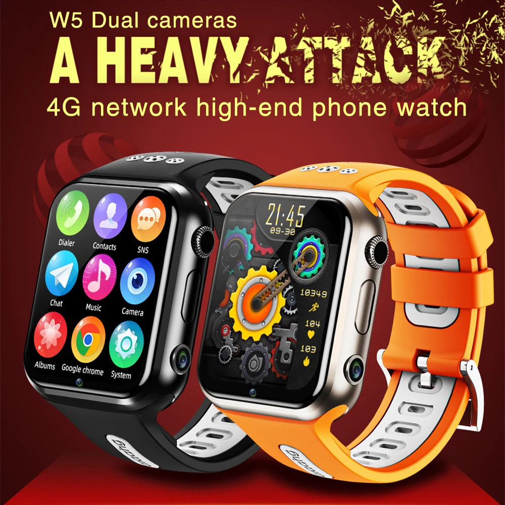 4G Smart Watch Kids GPS Positioning Dual Camera Smartwatch Student Clock Wifi Internet Boy Girl Video Calls 1+8/2+16 SIM Card Oasis Select