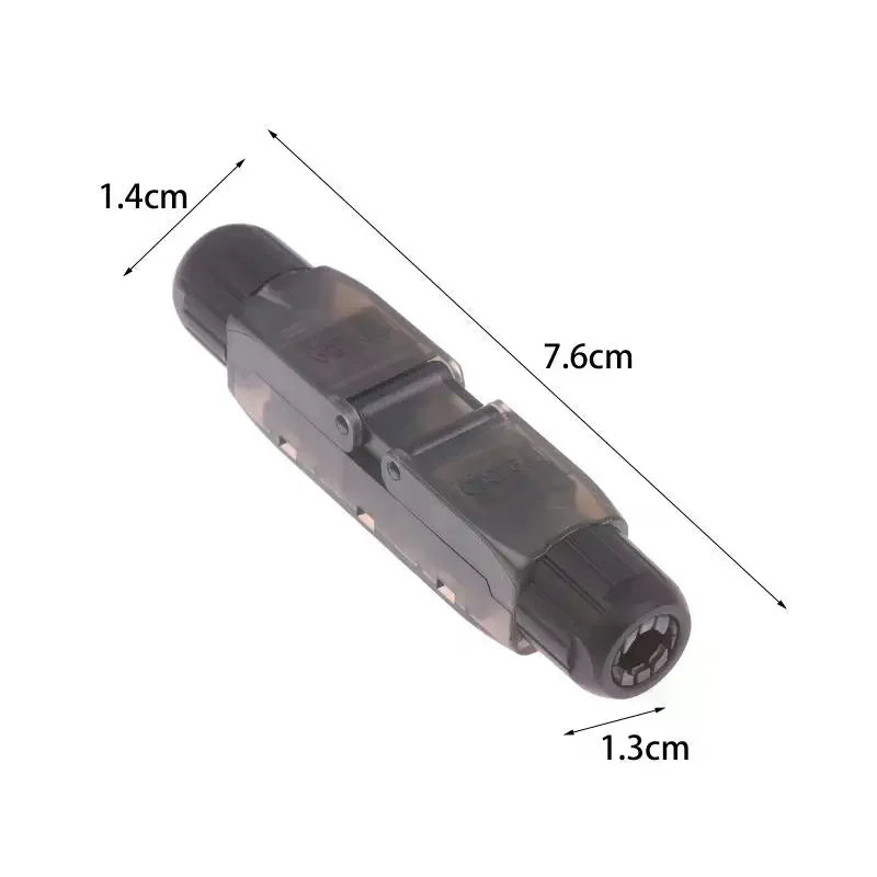 Tool-Less CAT5E Network Extension Connector Junction Box