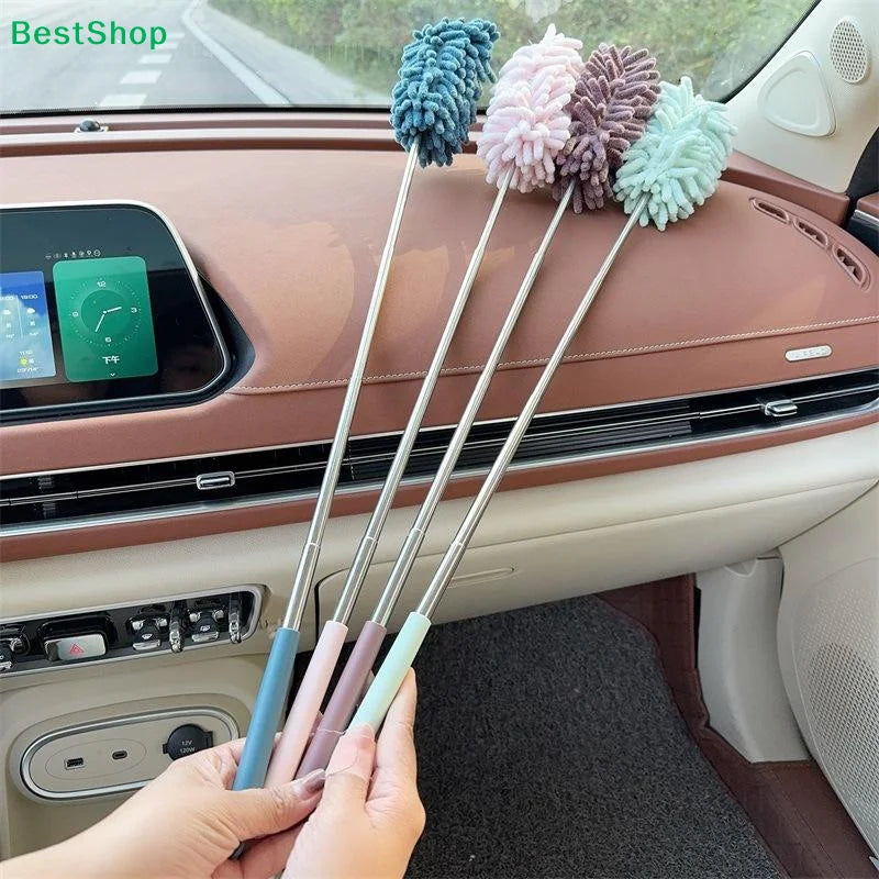 Washable Telescopic Chenille Duster | Extendable Handle