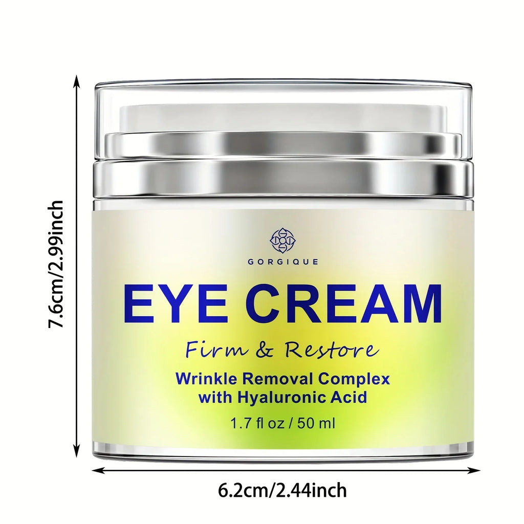 GORGIQUE Under Eye Cream Hyaluronic Acid – Firming & Brightening Under Eye Cream Oasis Select