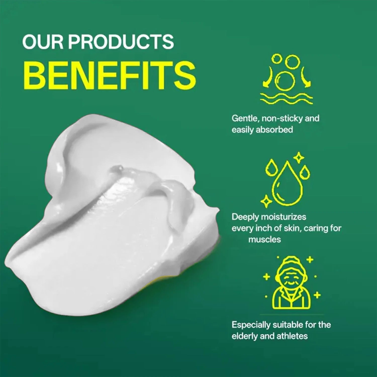 Natural & Non-Greasy Magnesium Stick for Muscle Care - Nourishing, Moisturizing & Protective Mineral Formula. Oasis Select