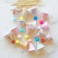 15Pcs/SET Mini Birthday Hat Cake Toppers DIY Cake Decoration Kids Birthday Cake Top Flages Baby Shower Cupcake Toppers Oasis Select QSX
