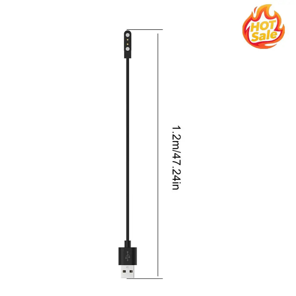 Portable Magnetic Charger Charging Cable 3.9Ft Magnetic USB Charger Cord Adapter Power Dock Compatible with CMF Watch Pro Oasis Select