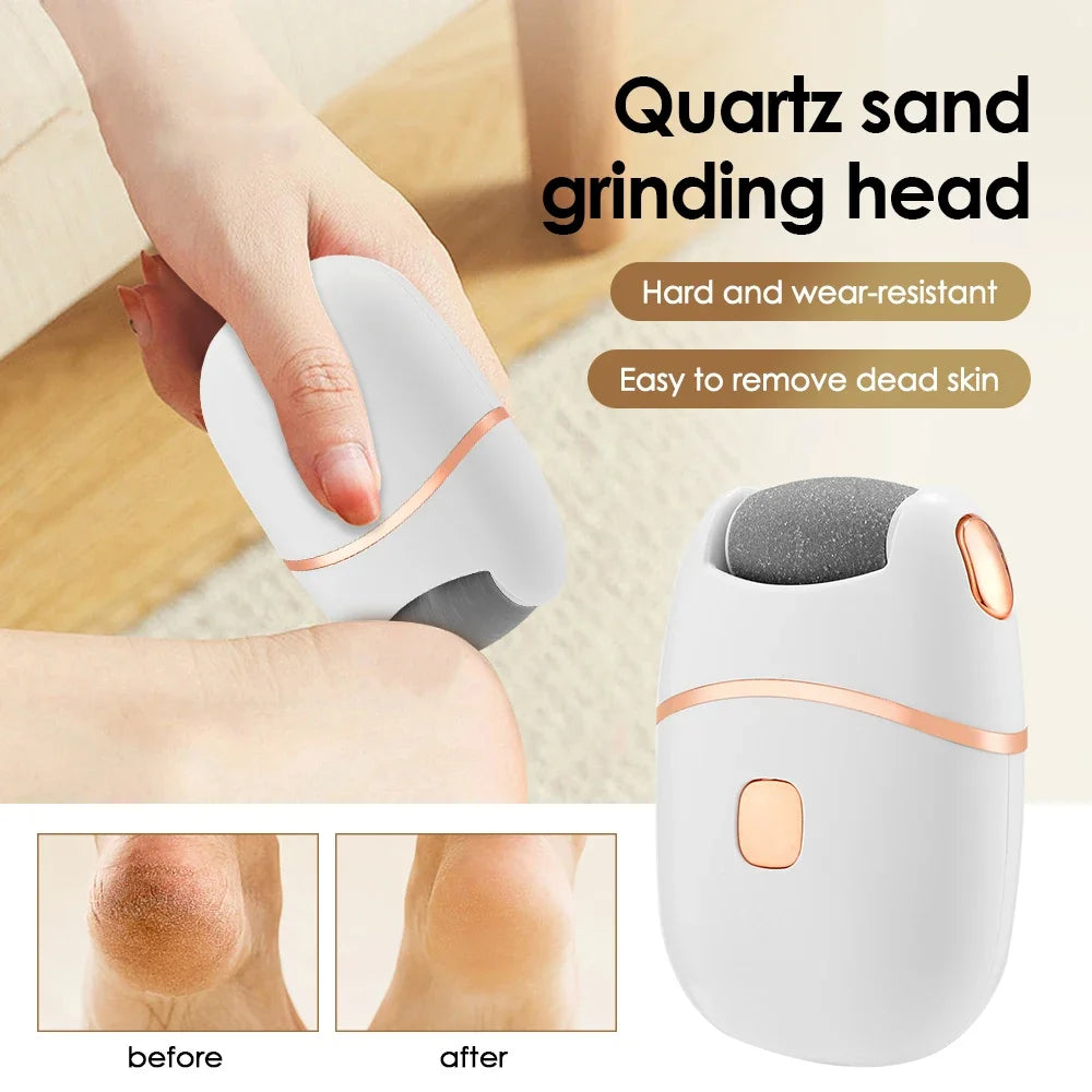 Hailicare Electric Foot File & Callus Remover | USB Rechargeable
