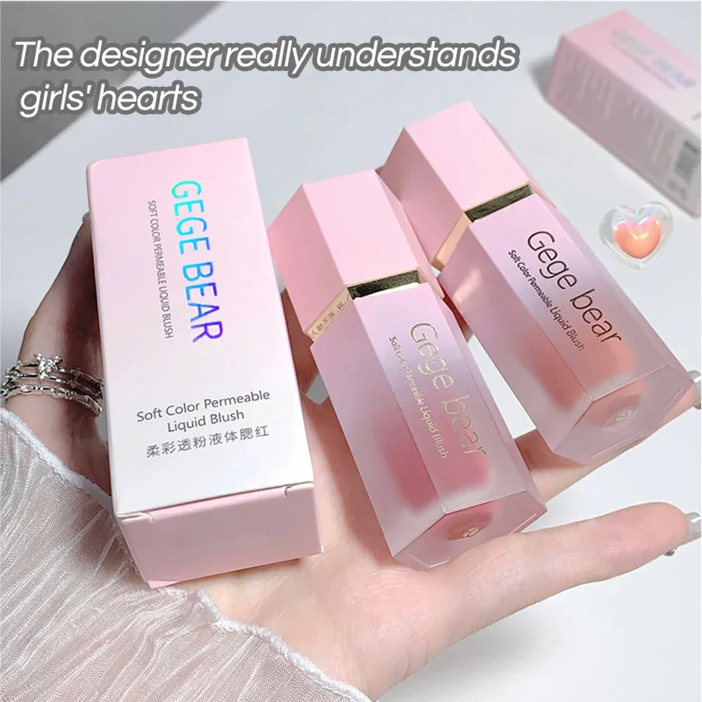SAKSRAAR Liquid Blush Cream – 6 Velvet Matte Shades