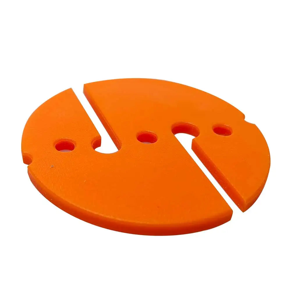Round Circle Dive Line Arrow Marker for Scuba Cave Wreck Technical Diving Safety Rope Line Marker PVC Oasis Select