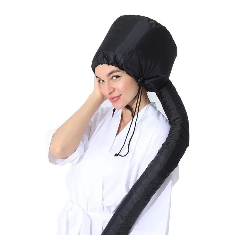 Hooded Hair Dryer Bonnet – Natural Hair Deep Conditioning Travel Hair Dryer Bonnet Oasis Select Black China Mainland