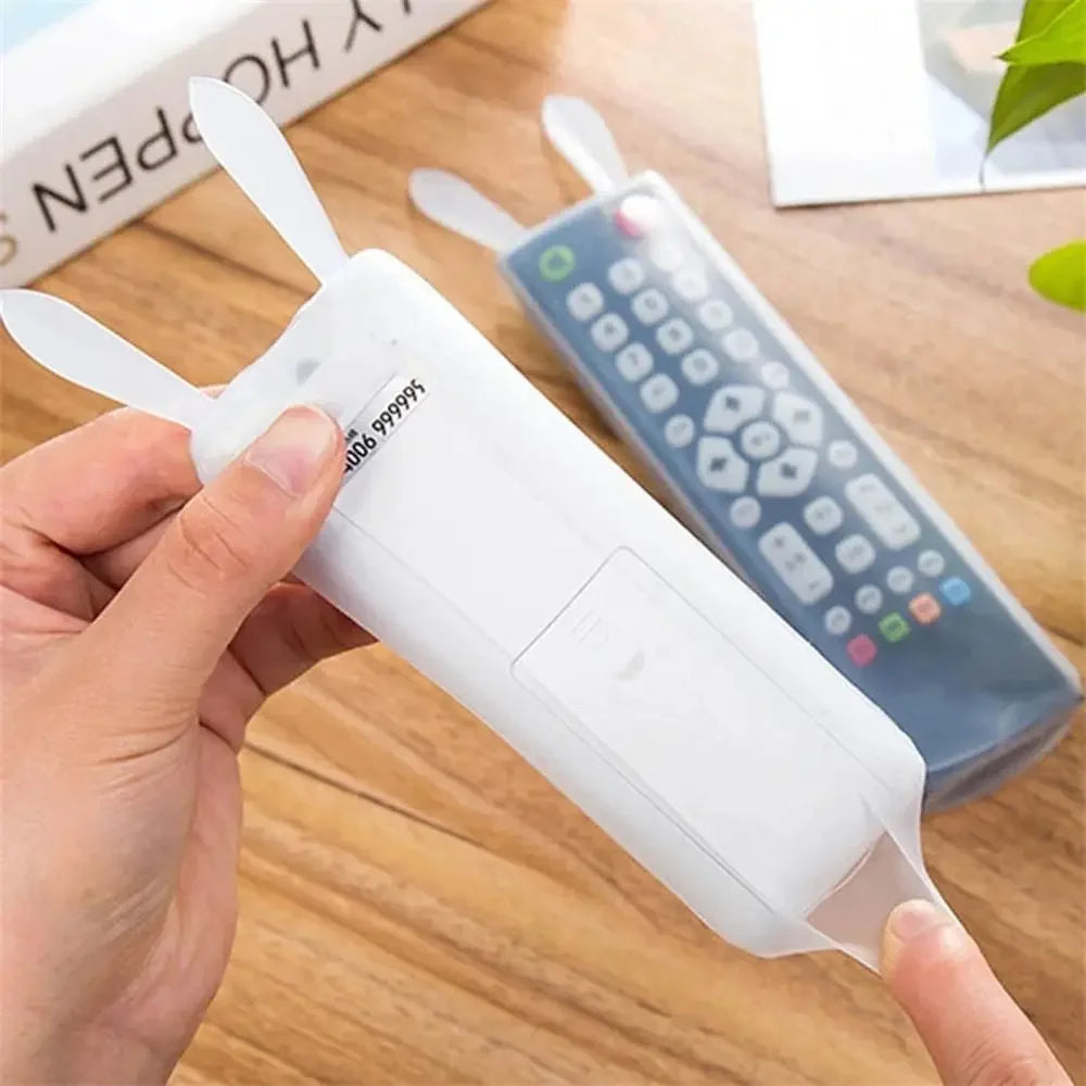 Ear Transparent Luminous Fluorescent Remotes Control Protector TV Remote Control Case Air Condition Cover Remote Control Cover Oasis Select