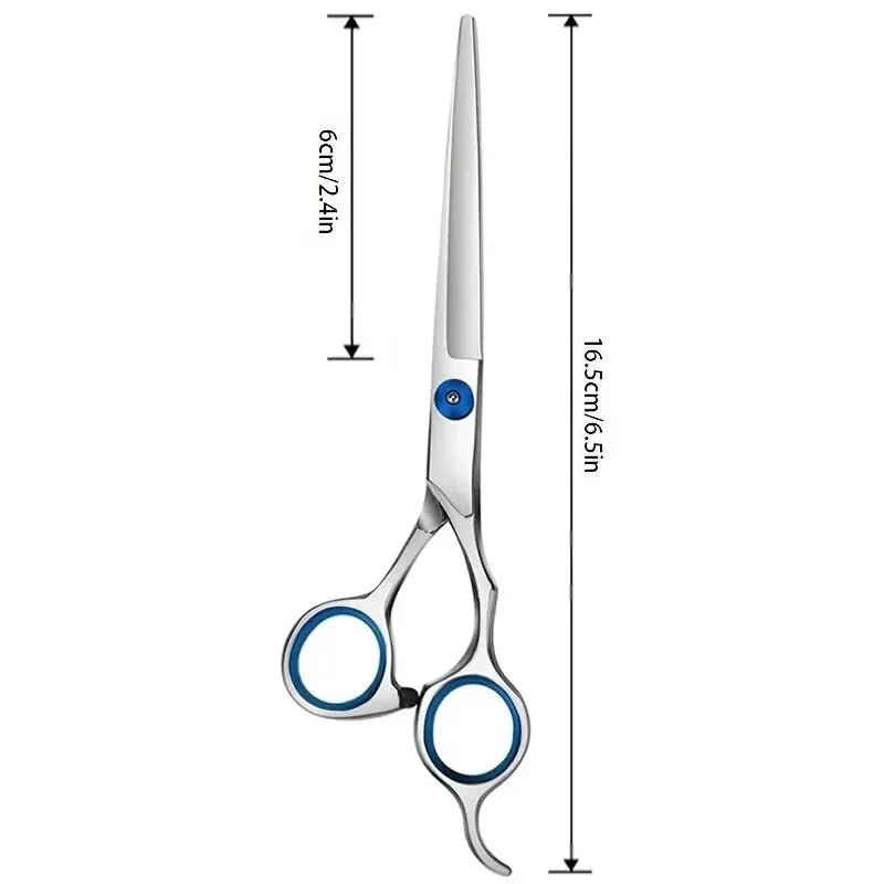 Professional Hairdressing Scissors Stainless Steel Barber Shear Thinning Cutting Tool for Home And Salon Use Oasis Select Straight scissors
