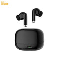 Briame Flip-Style Bluetooth Earphones Wireless Headphones with Microphone for Sports Running Earbuds with Mic In-Ear Headset Oasis Select Black