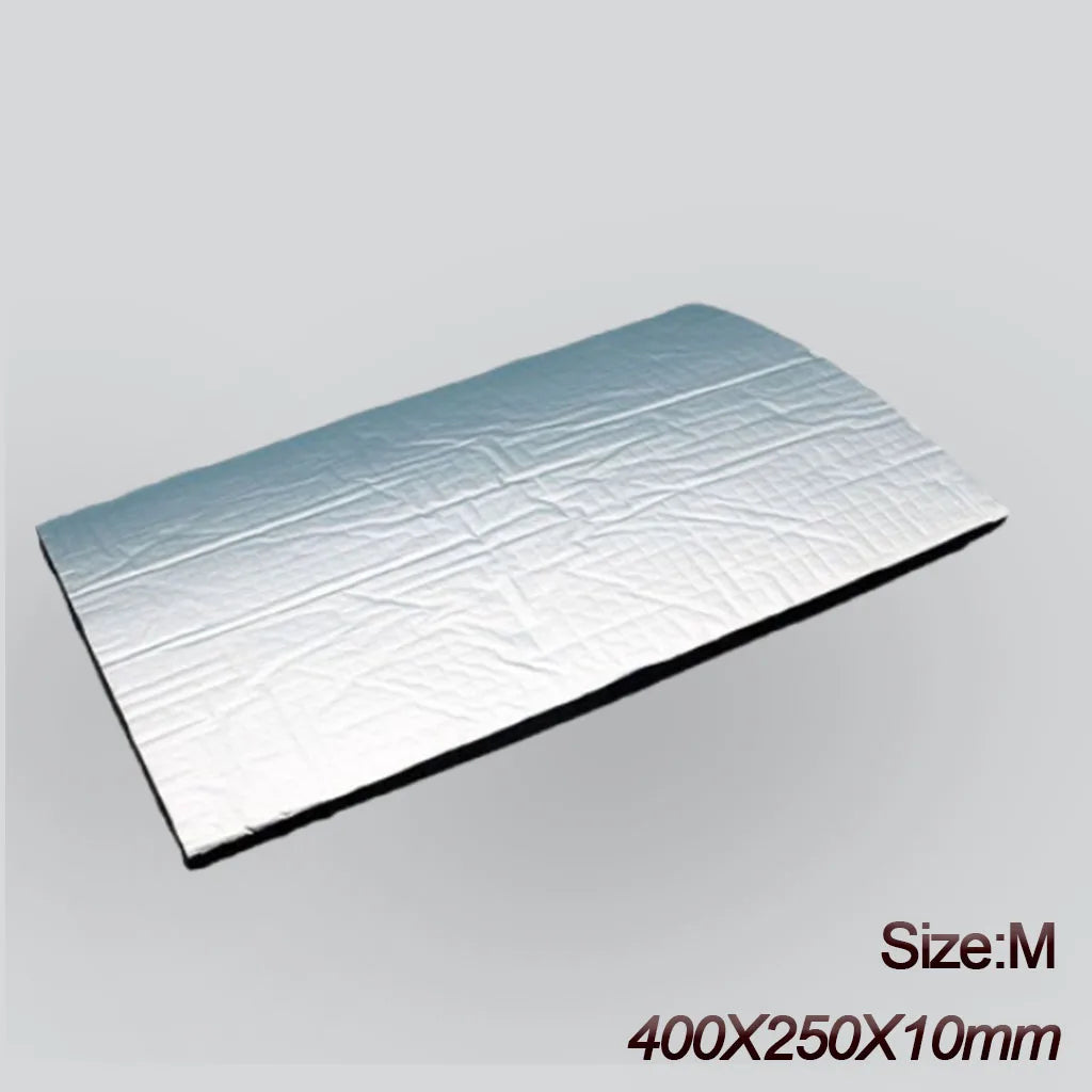 Car Sound Deadening Mat 5mm 10mm Heat Noise Insulation Pad 2000x500mm 250x400mm Hood Roof Door Wall Acoustic Foam Accessory Oasis Select 250mmX400mmX10mm