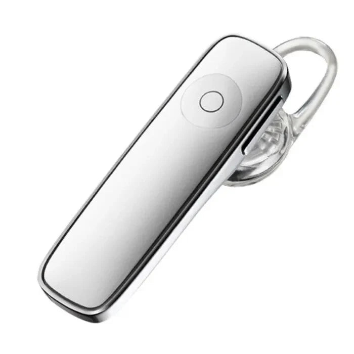 Bluetooth Headset Stereo Wireless Earplug Noise Reduction Unilateral Business Headset Tws Mini Portable M165 Sports for Phone Oasis Select White