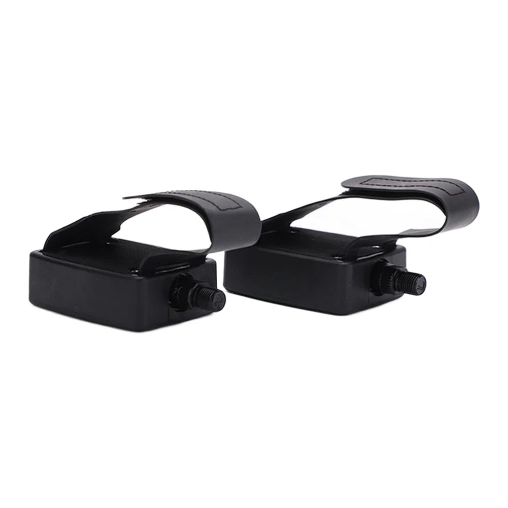 Square Foot Pedal Black Plastic 1/2 9/16 Inch Non Slip For X Bike Magnetic Exercise Bike Cycling Gym Fitness Parts Oasis Select