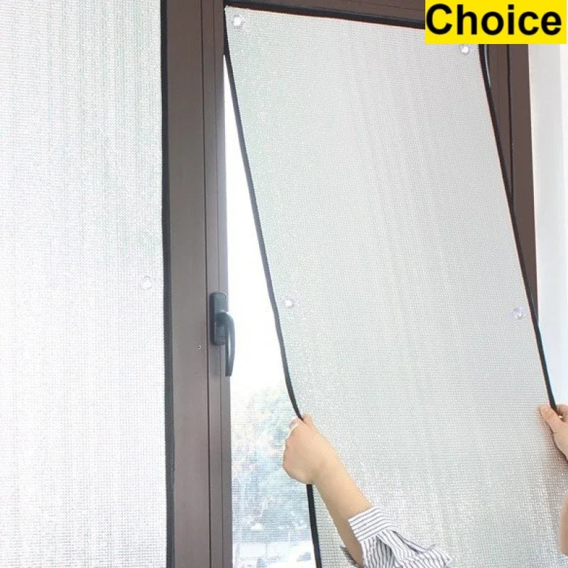 Whole Piece Window Windproof, Warm, Sealed, Winter Leak Proof, Waterproof, Bedroom Thickened，non Perforated, Cold Proof Curtains Oasis Select