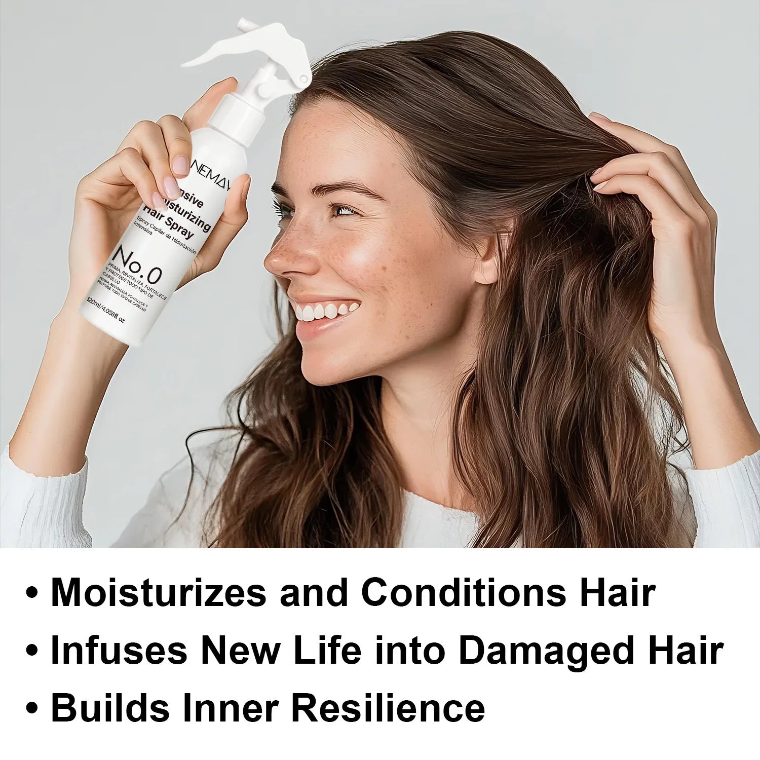 Intensive Moisturizing Hair Spray – All Hair Types, 120ml