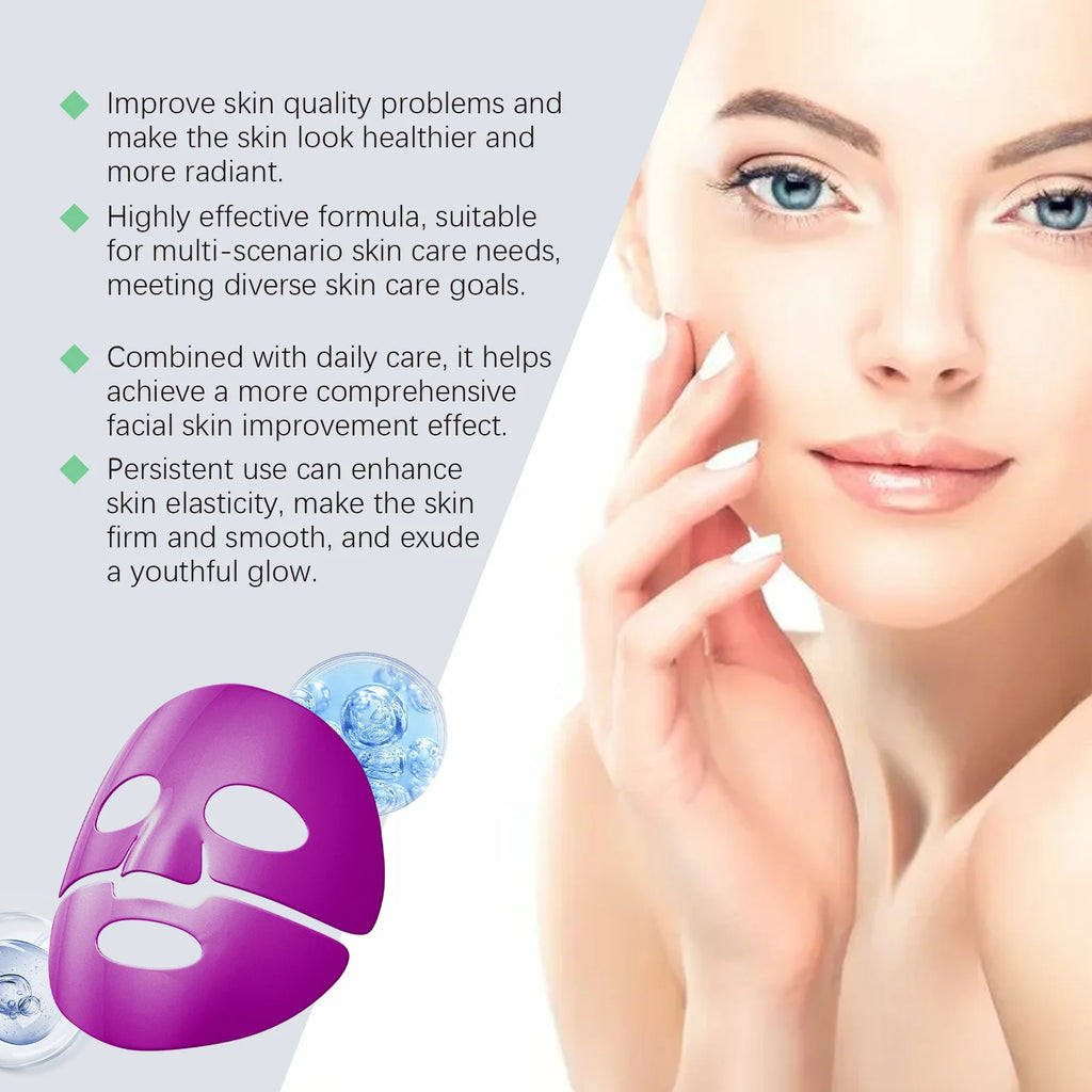 Hoygi Collagen Facial Mask – Hydrating, Firming & Brightening Collagen Facial Mask Oasis Select