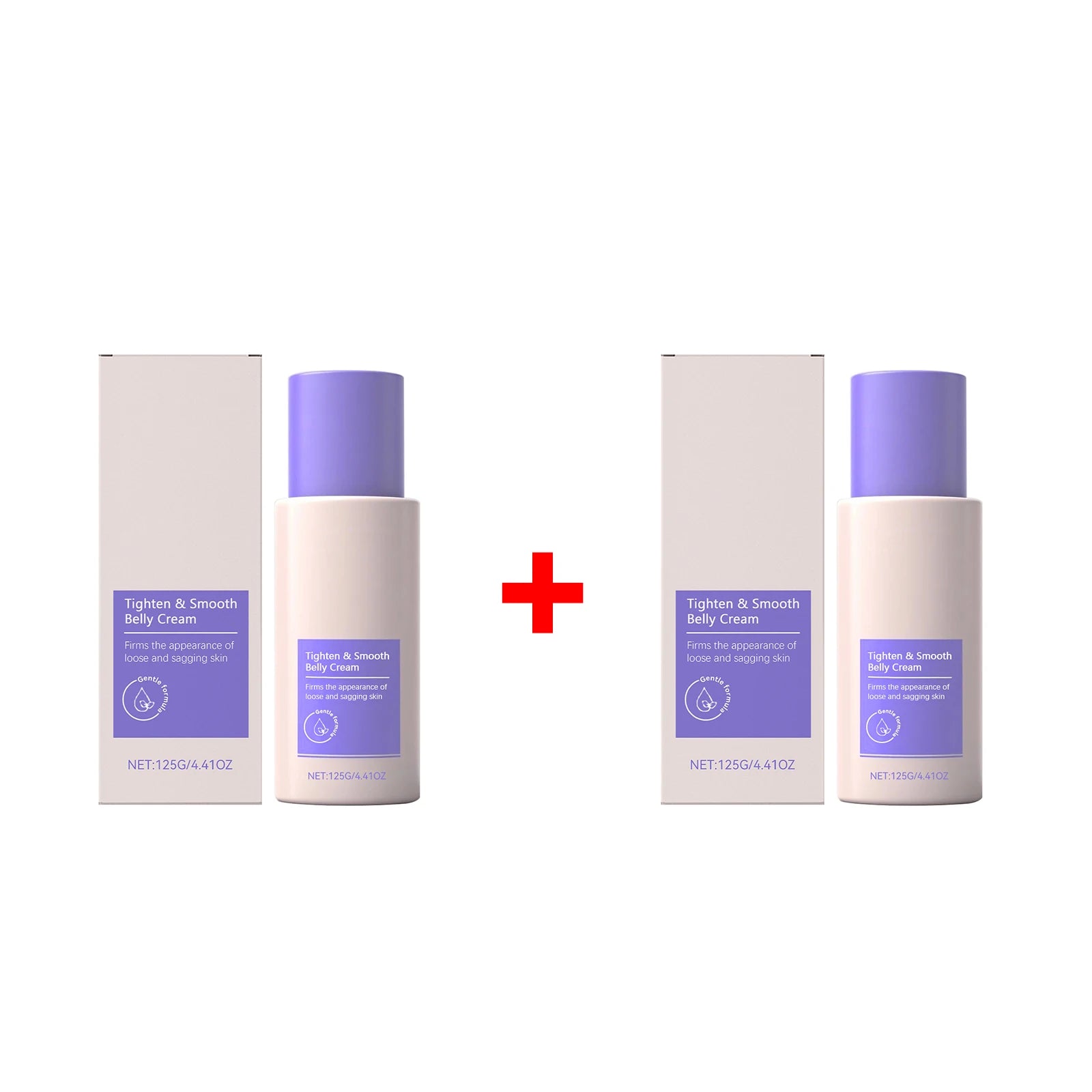 Firming Body Cream Tighten the Abdomen Improves Loose Sagging Skin Define Curves Tight Smooth Belly Cream 125g Oasis Select 2pcs