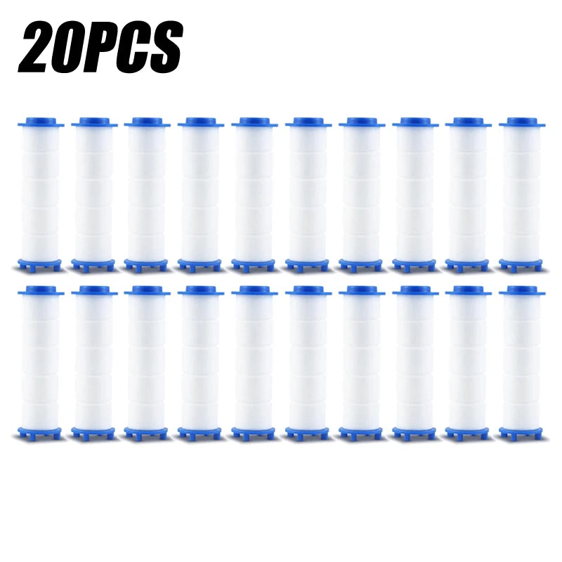 50PCS Shower Head Filter Replacement Showerhead Remove Chlorine/Fluoride/Hard Water/Calcario Hygienic Bathroom Accessories Oasis Select 20PCS