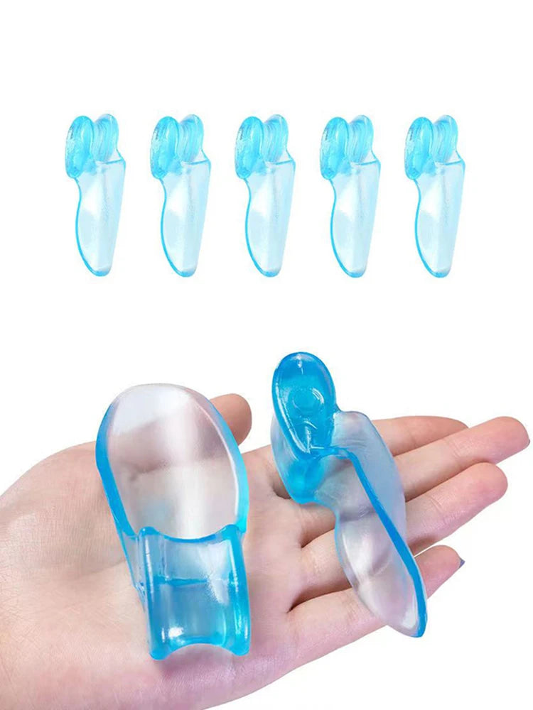 2-Pack Silicone Toe Separators & Spacer Sleeves | Gel Toe
