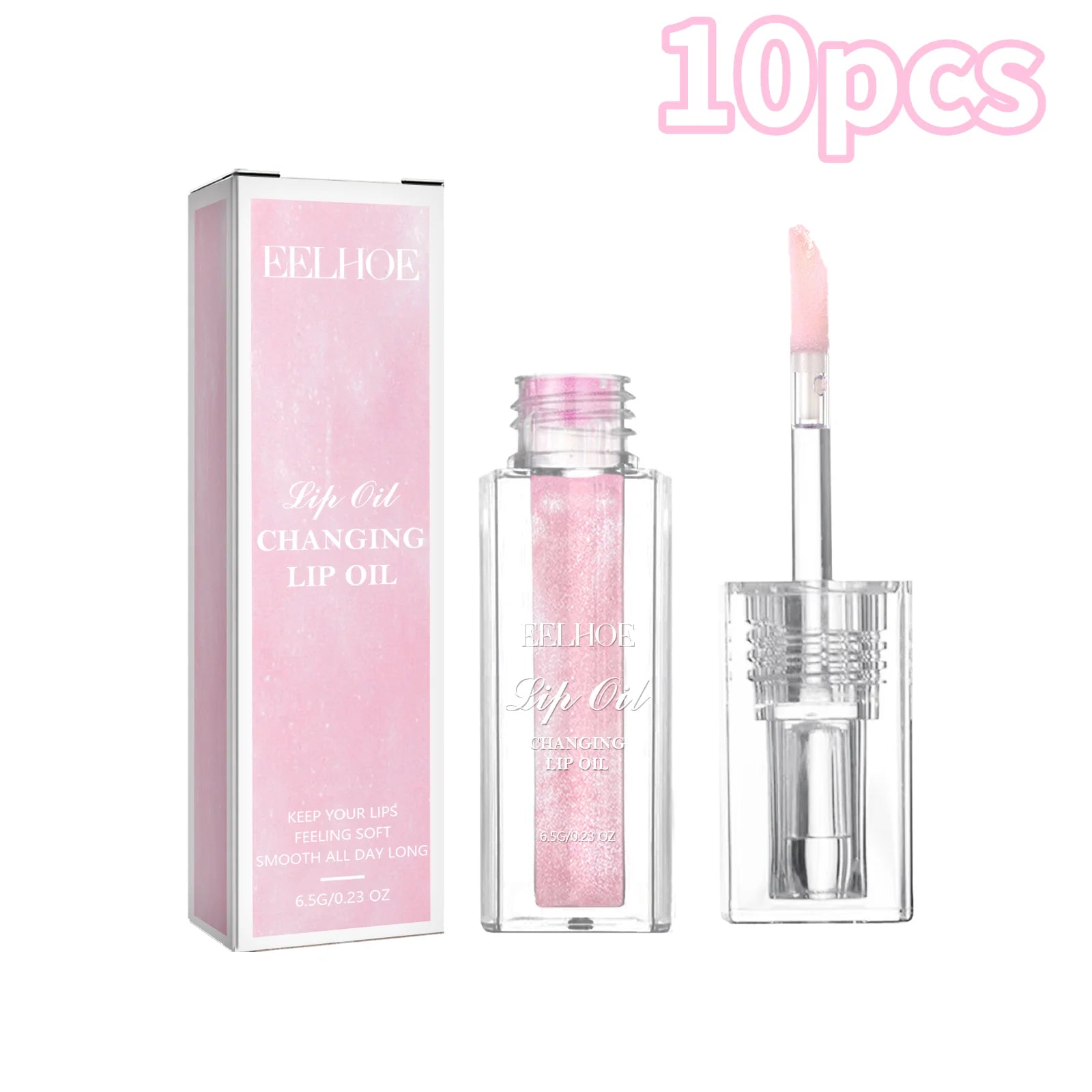 Color Changing Lip Oil Fades ＆ Smoothes Fine Lines On The Lips Moisturizes ＆ Prevents Dryness ＆ Cracking Color Changing Lip Care Oasis Select 10pcs