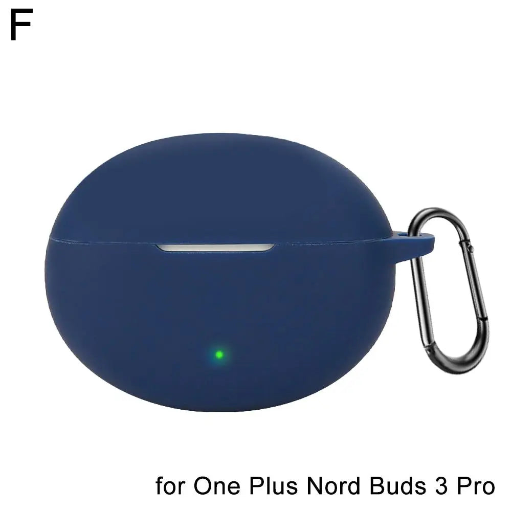OnePlus Nord Buds 3 Pro Silicone Case Cover + Carabiner