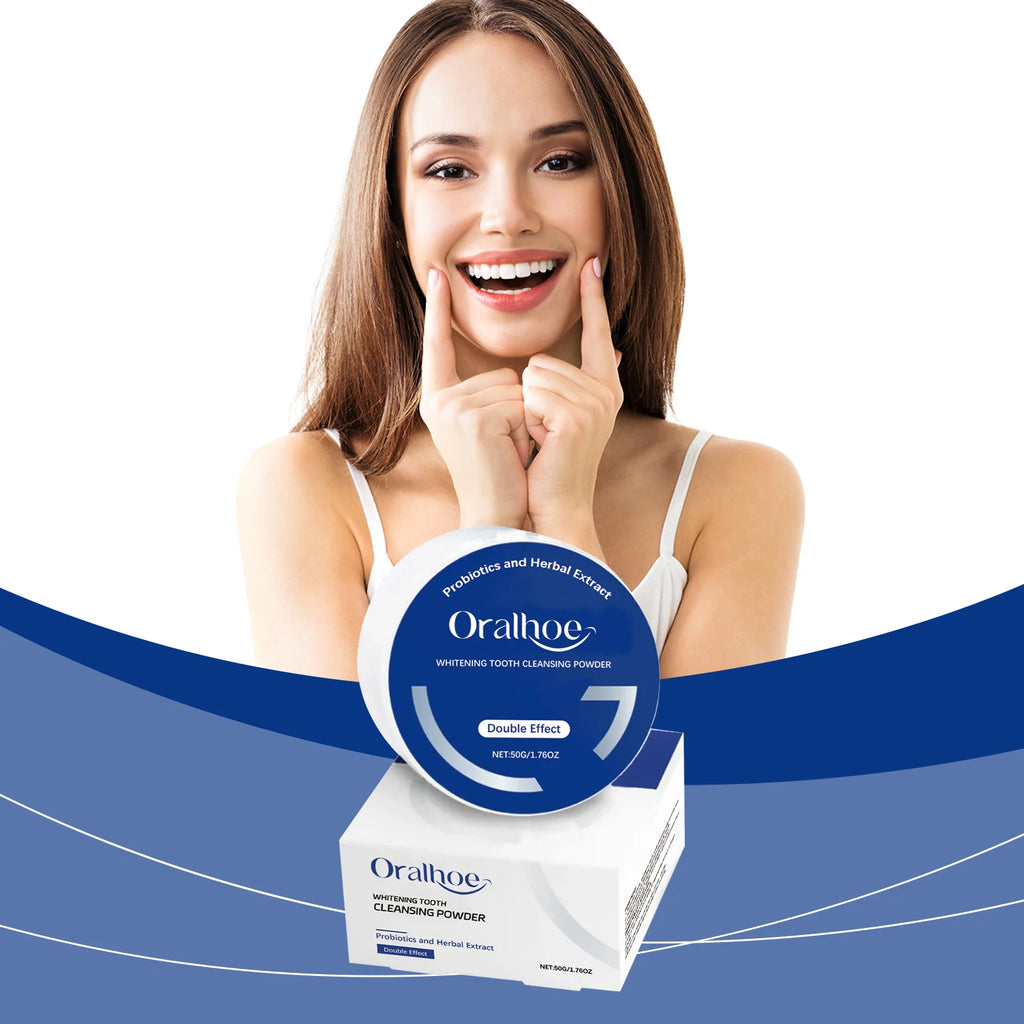 Probiotic Tooth Whitening Powder Remove Stain Calculus Enamel Repair Fresh Breath Oral Hygiene Cleaning Tooth Bleaching Powder Oasis Select