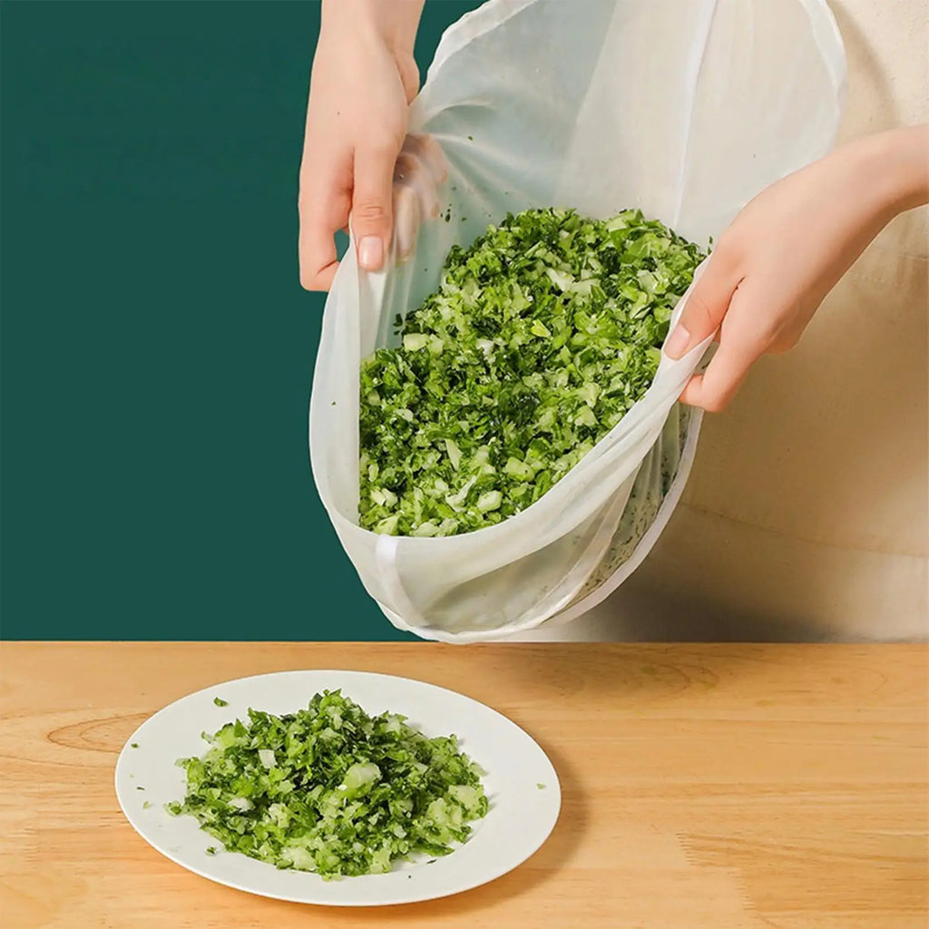 Reusable Cheese Cloth Bags Fine Mesh Strainer for Yogurt Juice Coffee Gauze Filtering Bags Kitchen Cooking Filter Strainers Bag Oasis Select