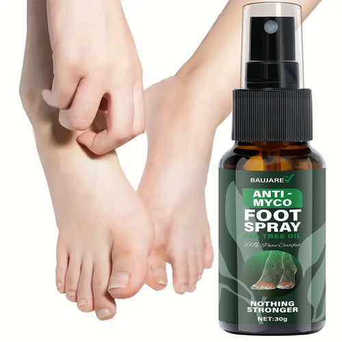 Anti-Fungal Foot Spray with Tea Tree Oil – Moisturizing Formula Foot Care Spray Oasis Select