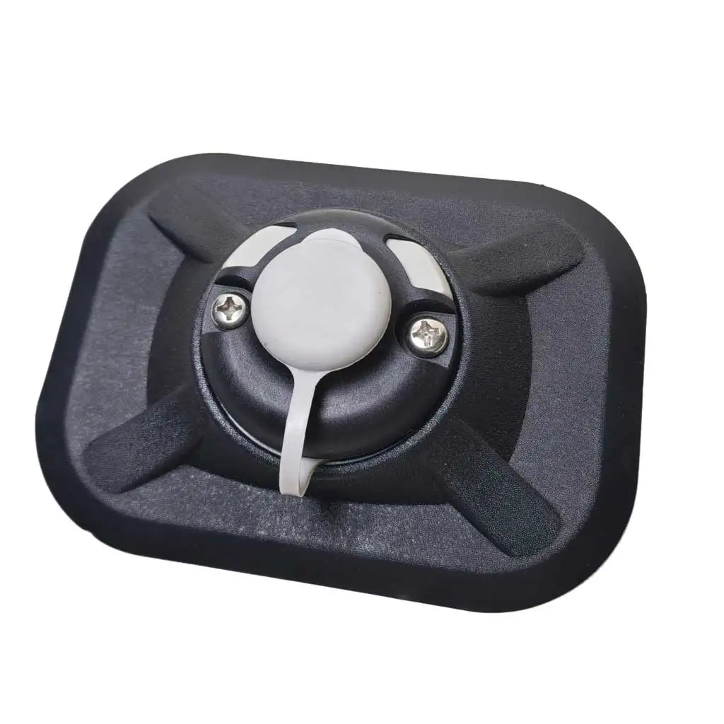 PVC Inflatable Boat Fishing Rod Holder Mount Kayak Surfing Board Electronics Fixer Fish Finder GPS Glue-On Surface Mount Pad Oasis Select