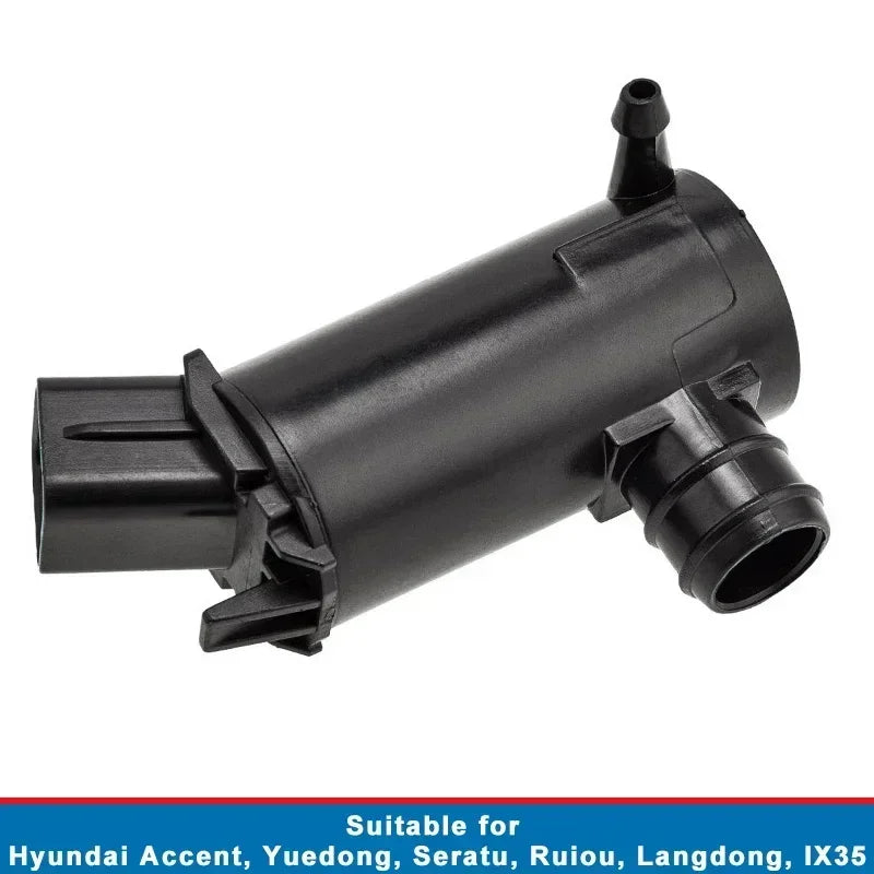 OEM985101C000 Washer Pump Replacement Fit Hyundai Elantra Kia Rio Spectra High Pressure Spray Nozzle Auto Accessories Electrical Oasis Select black