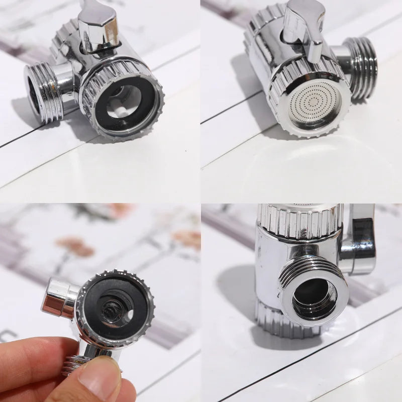 1PCS Switch Faucet Adapter Kitchen Sink Splitter Diverter Valve Water Tap Connector for Toilet Bidet Shower Bathroom Accessories Oasis Select