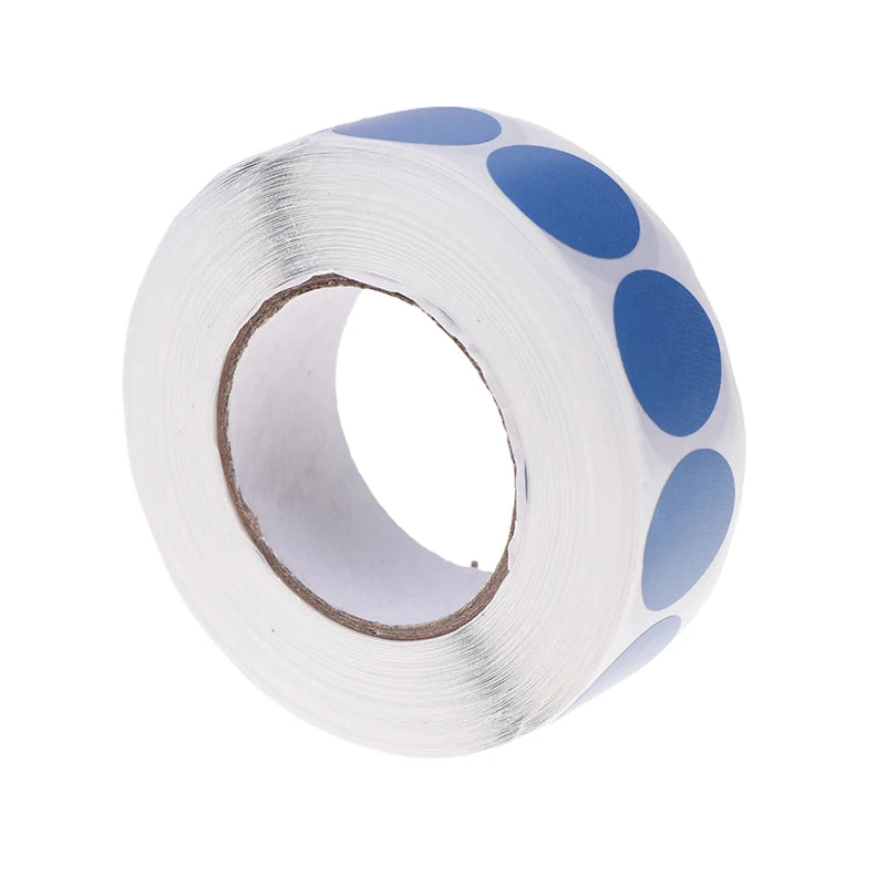 1000Pcs/Roll 19mm Round Color-Code Dot Labels Adhesive Shooting Sticker for Archery Bow Hunting Practice Training Targets Oasis Select Light blue