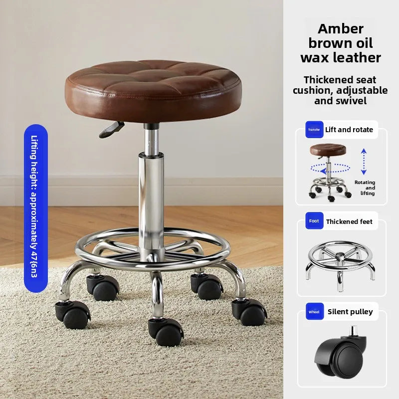 Makeup Stool Writing Study Chair Laboratory Pulley Office Chair Computer Chair Lifting Desk Chair Oasis Select 3