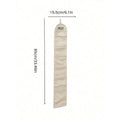 1pc Hanging 7-compartment storage pouch for glasses, hair accessories, watch Oasis Select Ivory M