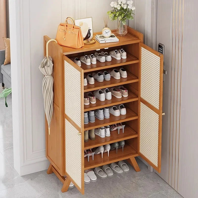 Multi-functional Shoe cabinet, shoe rack at the door of the home, large-capacity storage of Nanzhu Oasis Select