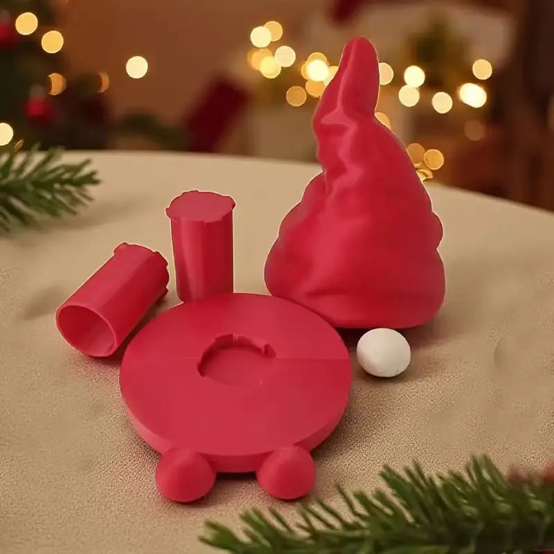 Plastic Tissue Holder Cute Christmas Decorative Tissue Holder Santa Claus Tissue Holder Easy To Assemble For Desktop Office Oasis Select