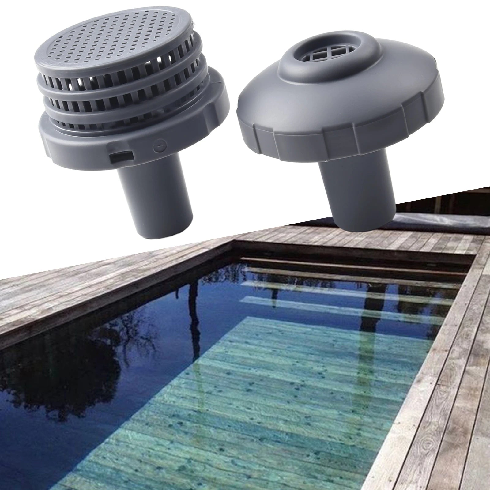 INTEX 32mm Pool Inlet Strainer Connector Kit | 1.25" Fitting