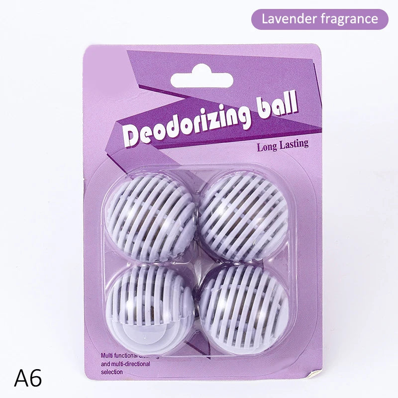 Deodorizer Freshener Balls Long-lasting Aromatic, Mildew And Insect Proof For Wardrobe, Shoe Cabinet, Bathroom, Gym Bag And Car Oasis Select A6