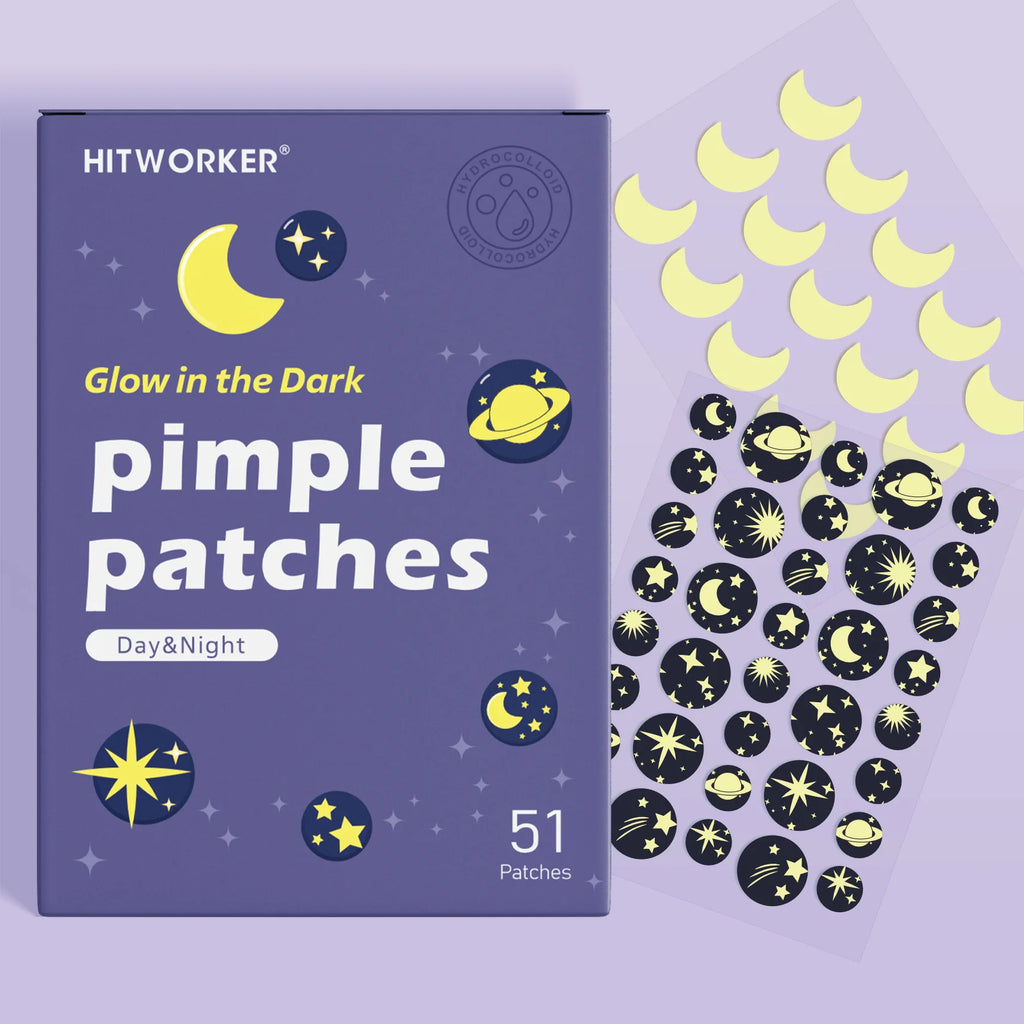 51 pieces/box acne patches - alcohol free, used to absorb acne secretions, gentle and non irritating, essential for acne care Oasis Select 51pcs