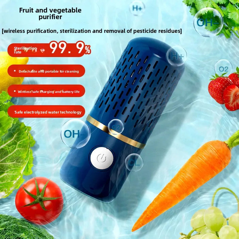 Wireless Fruit & Vegetable Washing Machine | Residue Remover