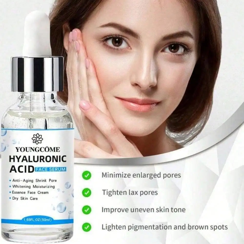 Hyaluronic Acid Facial Essence – Moisturizing & Brightening Serum Face Serum Oasis Select
